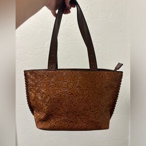 western tote bag